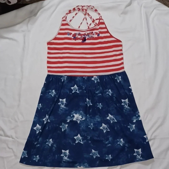 SO Other - So girls red, white and blue girls summer dress